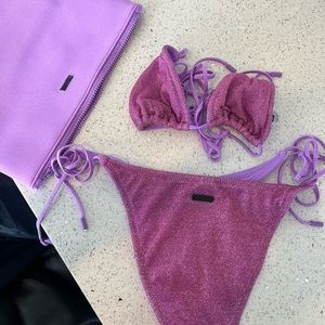 BARLEY WORN TRIANGL BIKINI SET